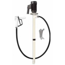 vide-fût avec plongeur PVDF