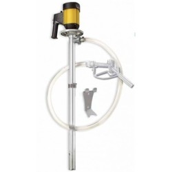 vide-fût avec plongeur INOX