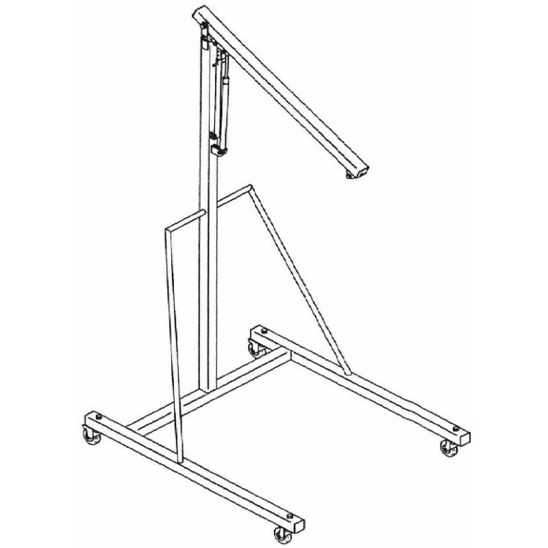 CHASSIS A VERIN COMPENSATEUR