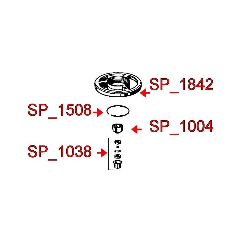 pièces de rechange pour plongeur