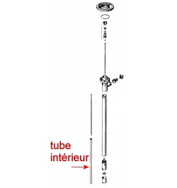 tube intérieur pour plongeur PVC